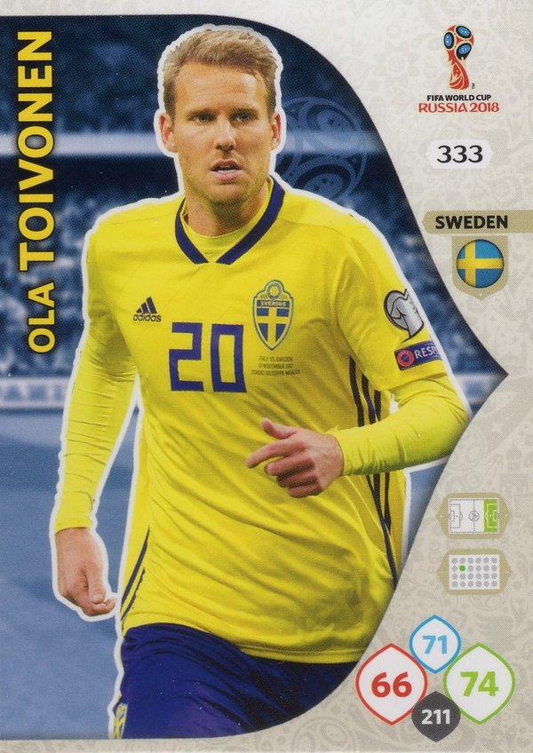 PANINI [FIFA World Cup Russia 2018 Adrenalyn XL] Trading Card Nr. 333
