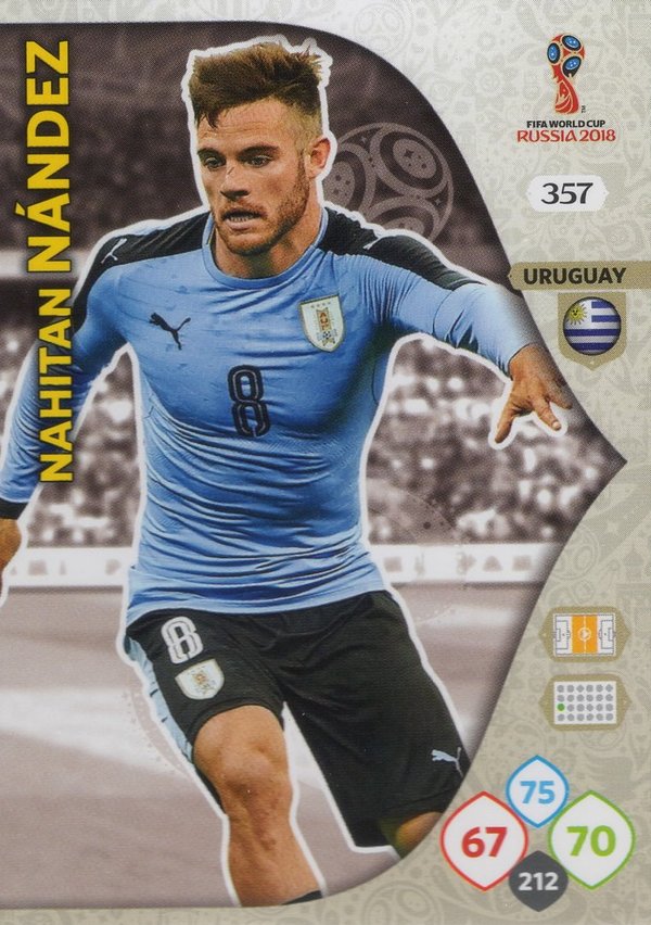 PANINI [FIFA World Cup Russia 2018 Adrenalyn XL] Trading Card Nr. 357
