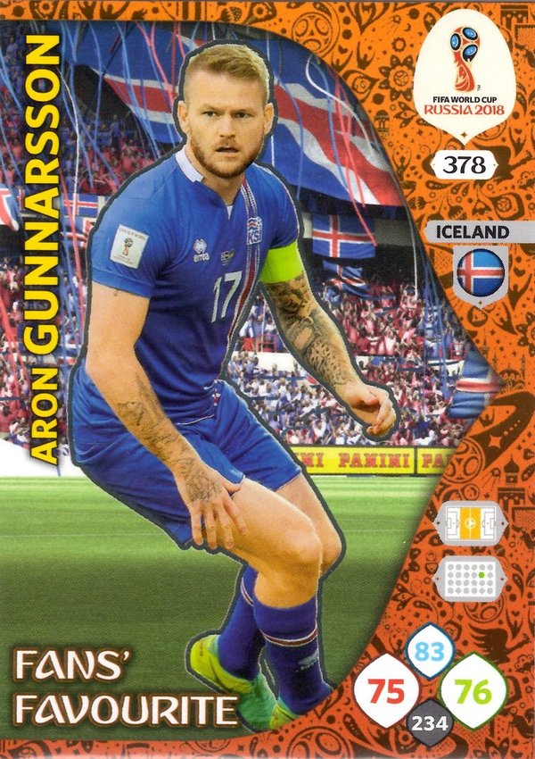 PANINI [FIFA World Cup Russia 2018 Adrenalyn XL] Trading Card Nr. 378