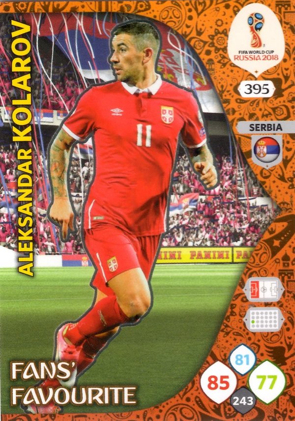 PANINI [FIFA World Cup Russia 2018 Adrenalyn XL] Trading Card Nr. 395