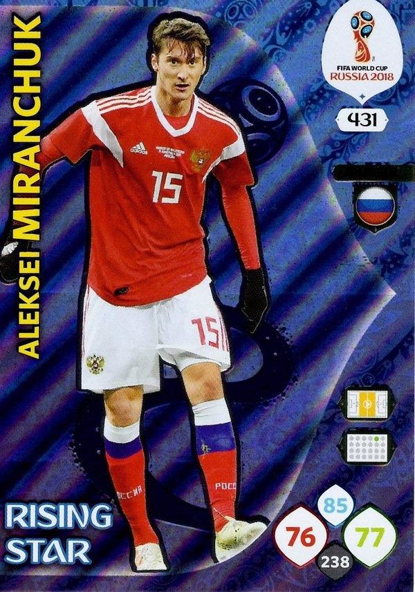 PANINI [FIFA World Cup Russia 2018 Adrenalyn XL] Trading Card Nr. 431