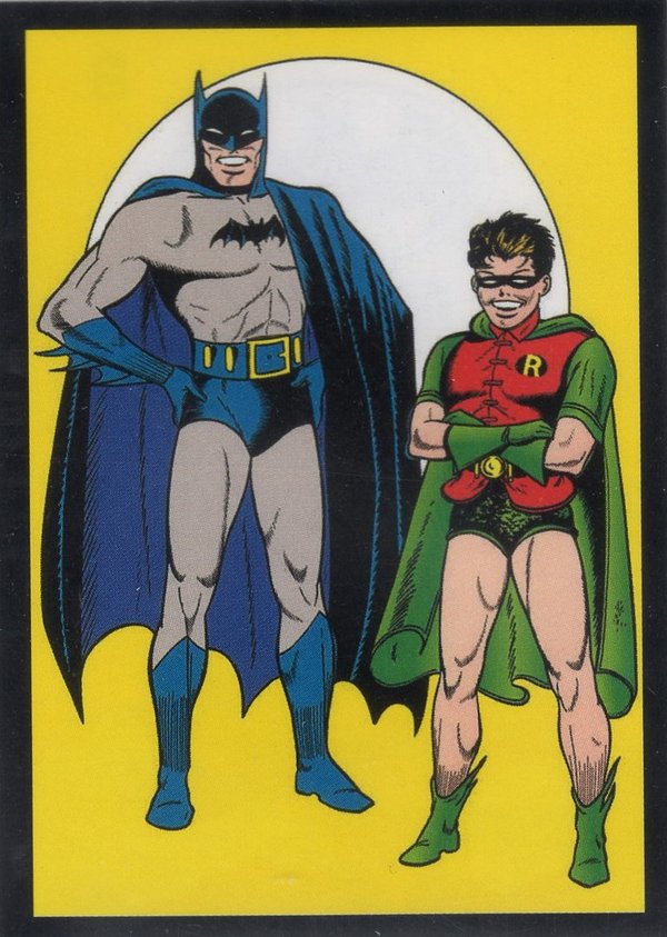 PANINI [80 Jahre Batman Anniversary] Sticker Nr. 008
