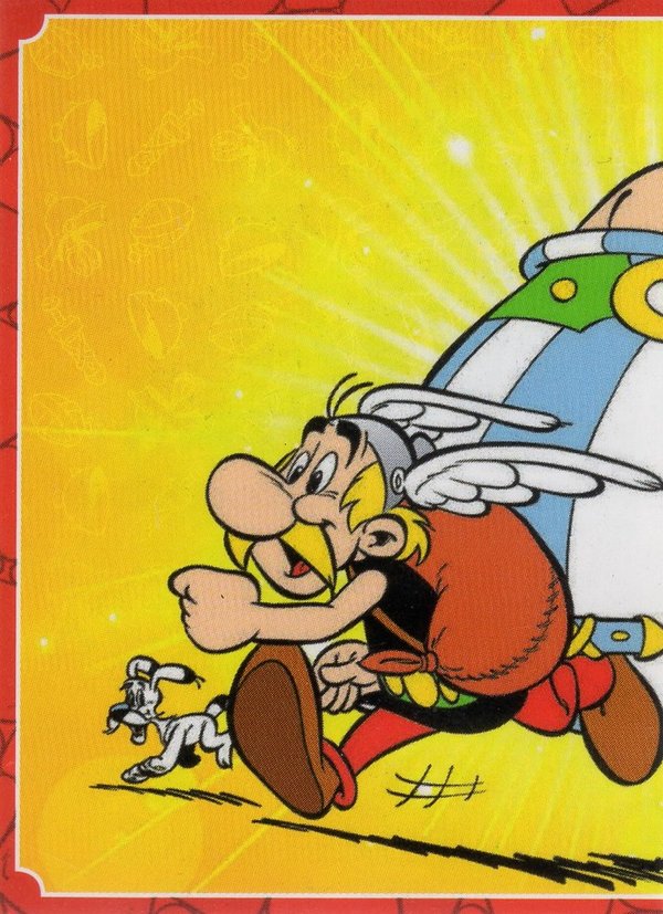 PANINI [60 Jahre Abenteuer Asterix] Sticker Nr. 001