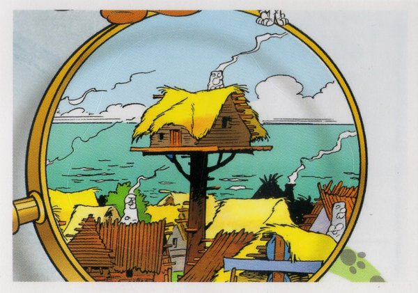 PANINI [60 Jahre Abenteuer Asterix] Sticker Nr. 004