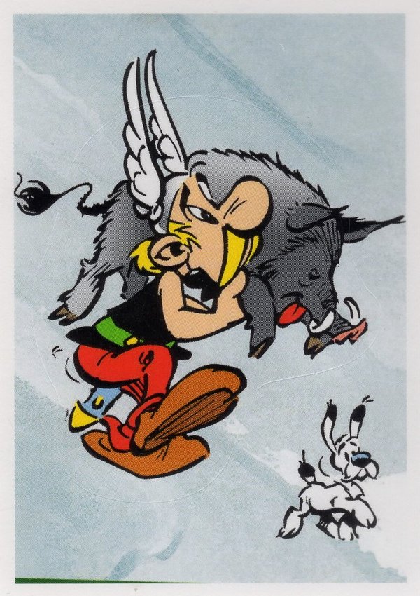 PANINI [60 Jahre Abenteuer Asterix] Sticker Nr. 006