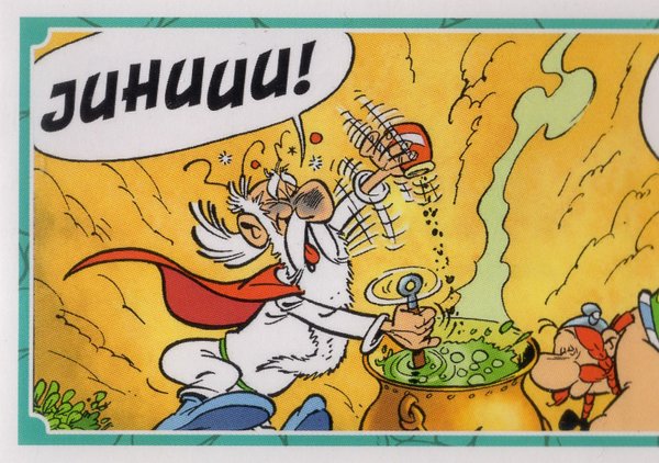 PANINI [60 Jahre Abenteuer Asterix] Sticker Nr. 008