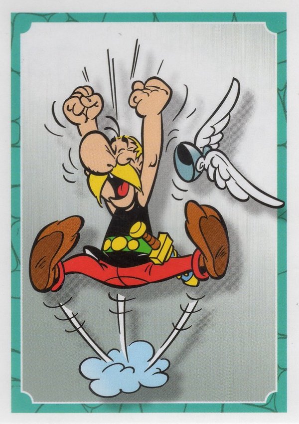 PANINI [60 Jahre Abenteuer Asterix] Sticker Nr. 013
