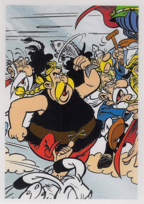 PANINI [60 Jahre Abenteuer Asterix] Sticker Nr. 014