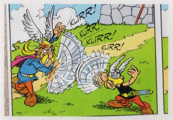 PANINI [60 Jahre Abenteuer Asterix] Sticker Nr. 018