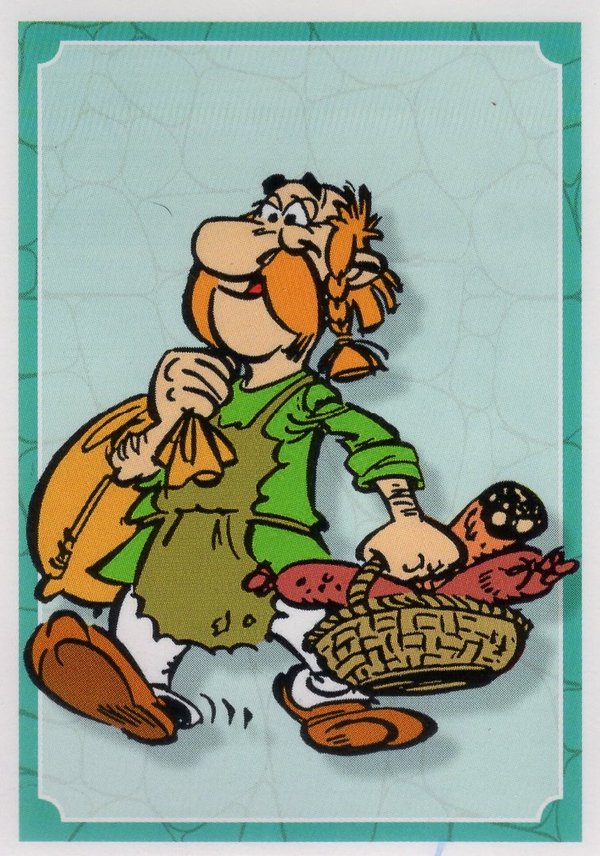 PANINI [60 Jahre Abenteuer Asterix] Sticker Nr. 020