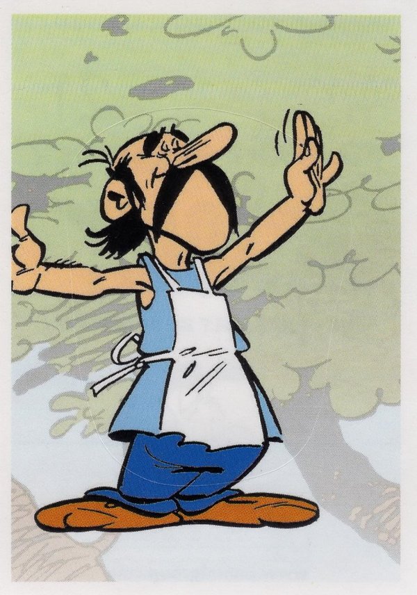 PANINI [60 Jahre Abenteuer Asterix] Sticker Nr. 021