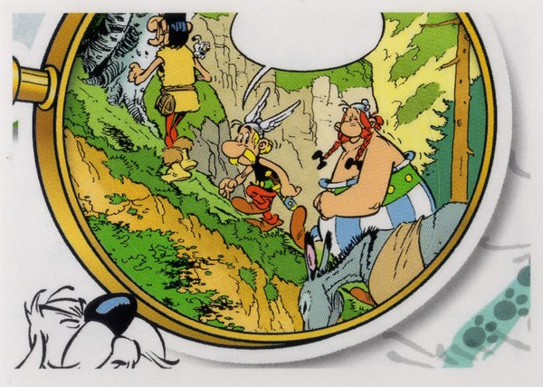 PANINI [60 Jahre Abenteuer Asterix] Sticker Nr. 024