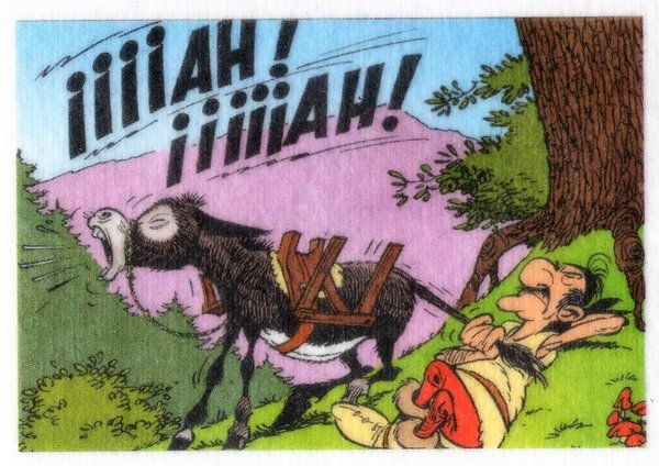 PANINI [60 Jahre Abenteuer Asterix] Sticker Nr. 025