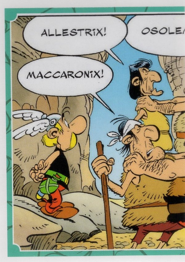 PANINI [60 Jahre Abenteuer Asterix] Sticker Nr. 026
