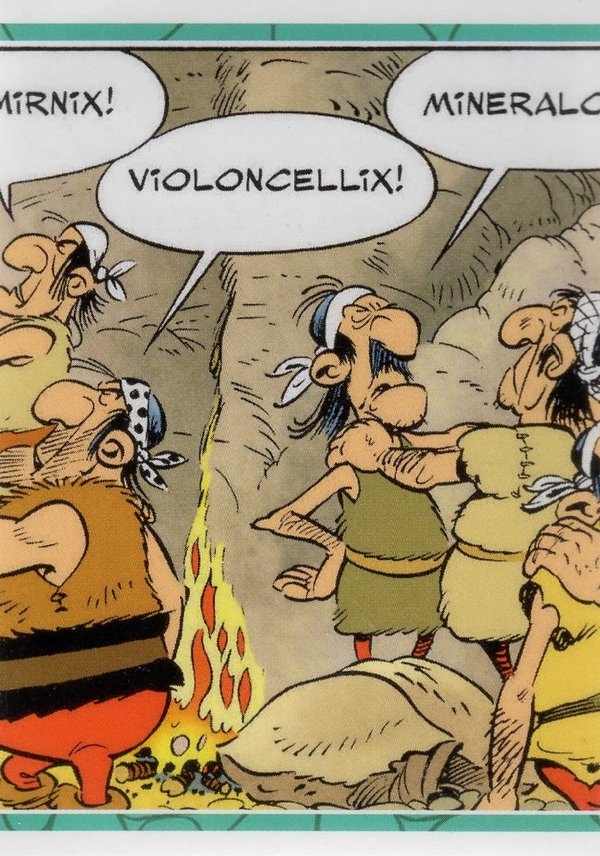 PANINI [60 Jahre Abenteuer Asterix] Sticker Nr. 027