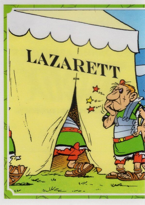 PANINI [60 Jahre Abenteuer Asterix] Sticker Nr. 035