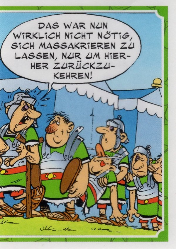PANINI [60 Jahre Abenteuer Asterix] Sticker Nr. 036