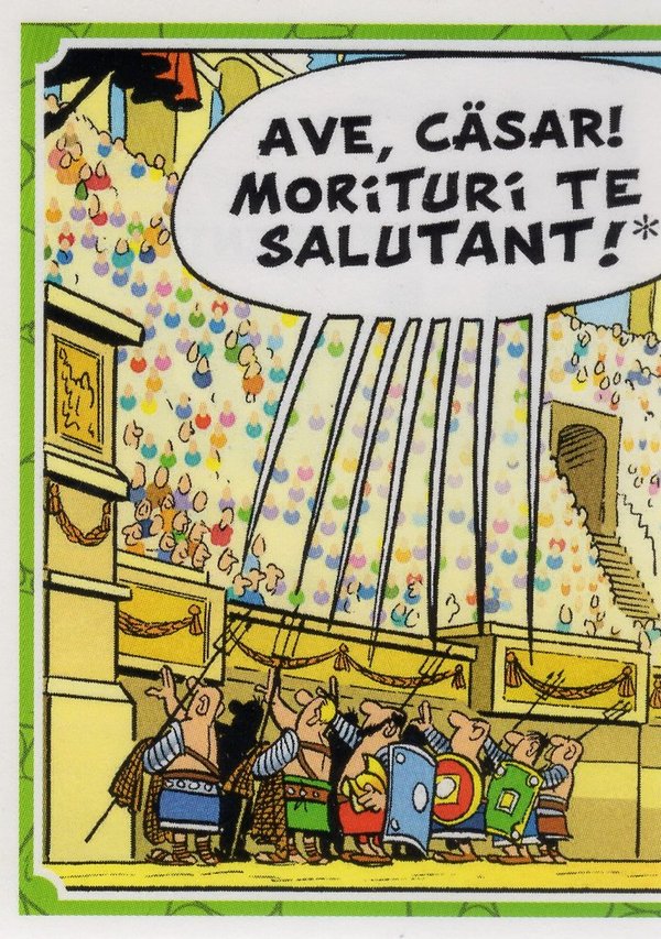 PANINI [60 Jahre Abenteuer Asterix] Sticker Nr. 039