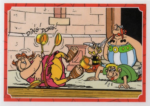 PANINI [60 Jahre Abenteuer Asterix] Sticker Nr. 042