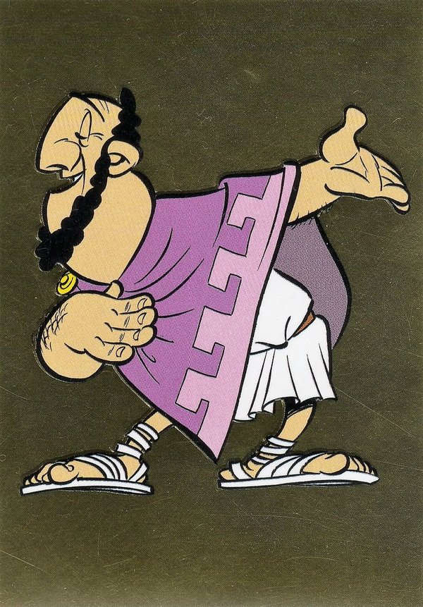 PANINI [60 Jahre Abenteuer Asterix] Sticker Nr. 046