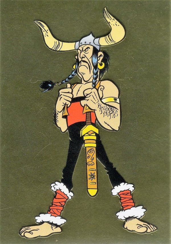 PANINI [60 Jahre Abenteuer Asterix] Sticker Nr. 051