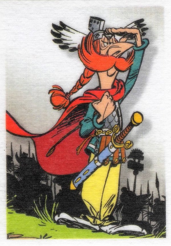 PANINI [60 Jahre Abenteuer Asterix] Sticker Nr. 058