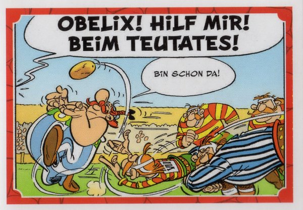 PANINI [60 Jahre Abenteuer Asterix] Sticker Nr. 063