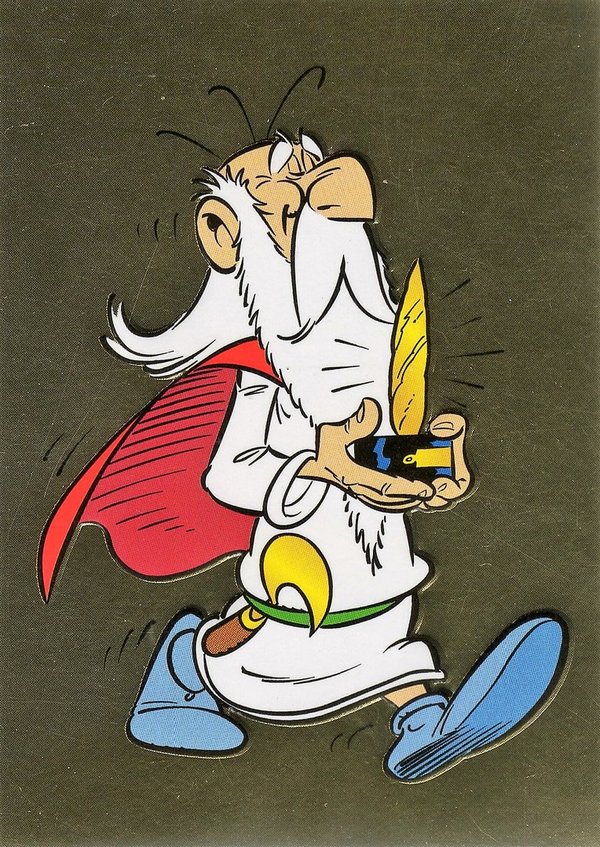 PANINI [60 Jahre Abenteuer Asterix] Sticker Nr. 066