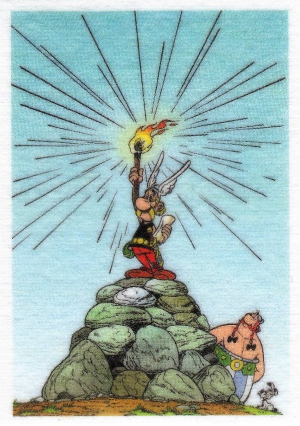 PANINI [60 Jahre Abenteuer Asterix] Sticker Nr. 100
