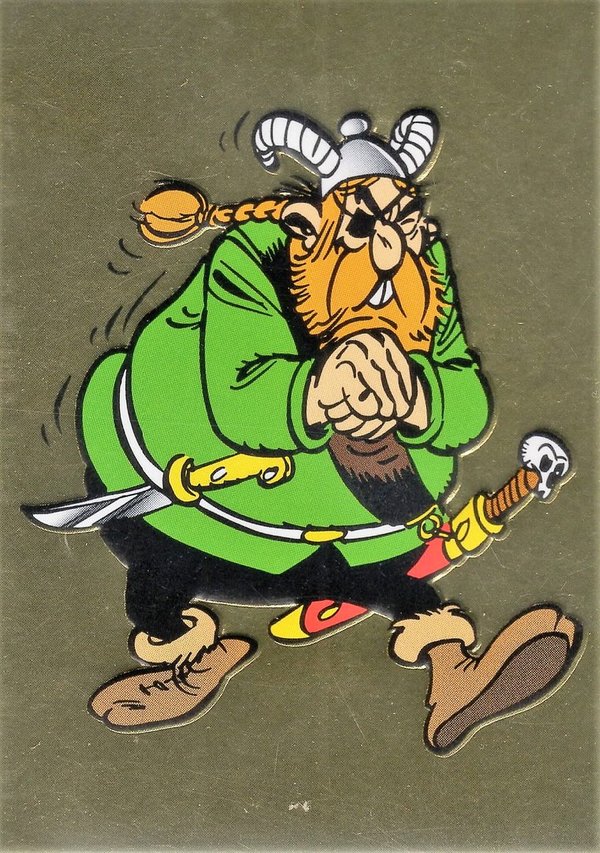 PANINI [60 Jahre Abenteuer Asterix] Sticker Nr. 107