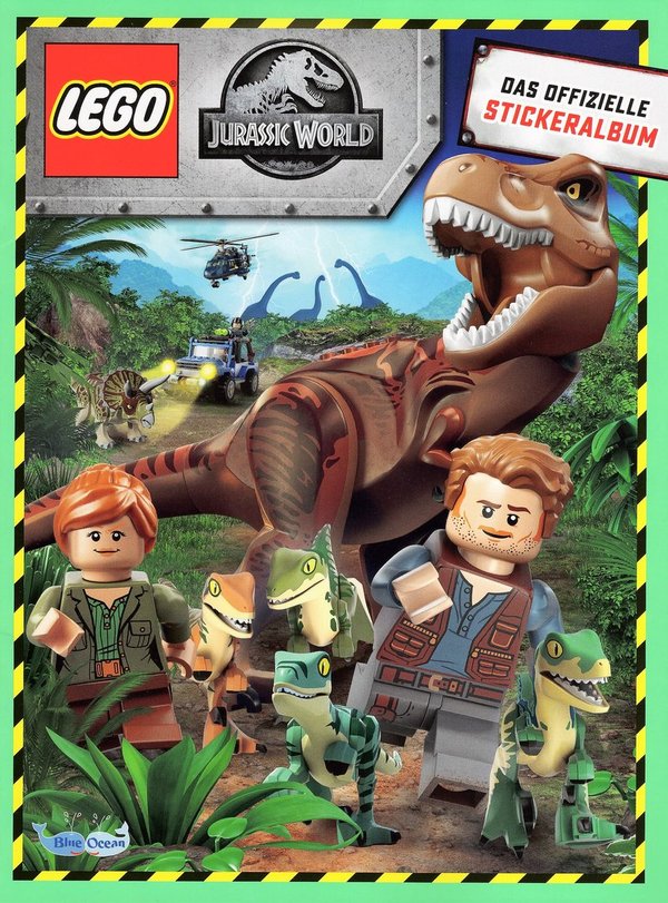 BLUE OCEAN [Lego Jurassic World] Sammelalbum inkl. 160 Sticker