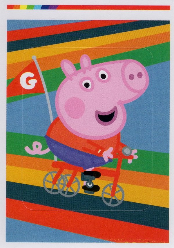PANINI [Peppa Pig] Sticker Nr. 001