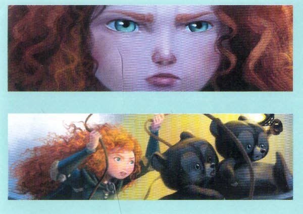 PANINI [Disney Prinzessin] Sticker Nr. 010 A+B