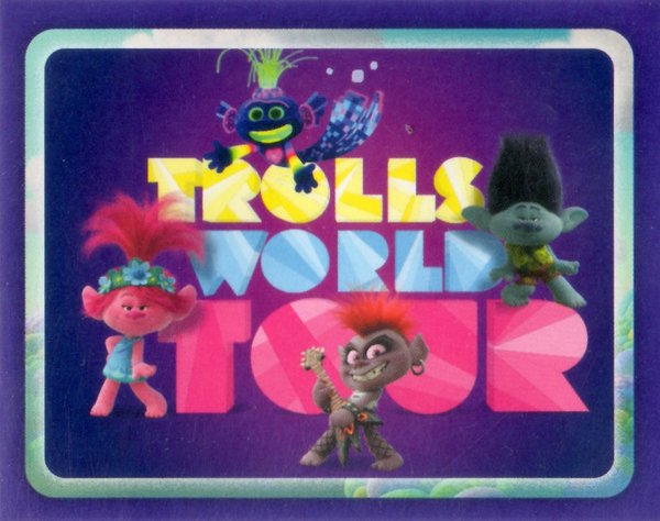 TOPPS [Trolls World Tour] Sticker Nr. 007