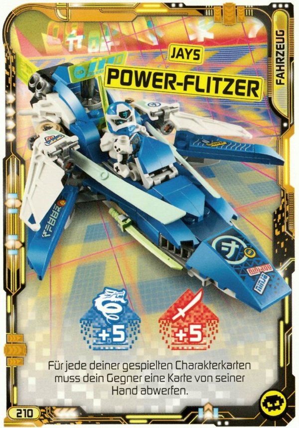 BLUE OCEAN [Lego Ninjago Serie 5] Trading Card Nr. 210