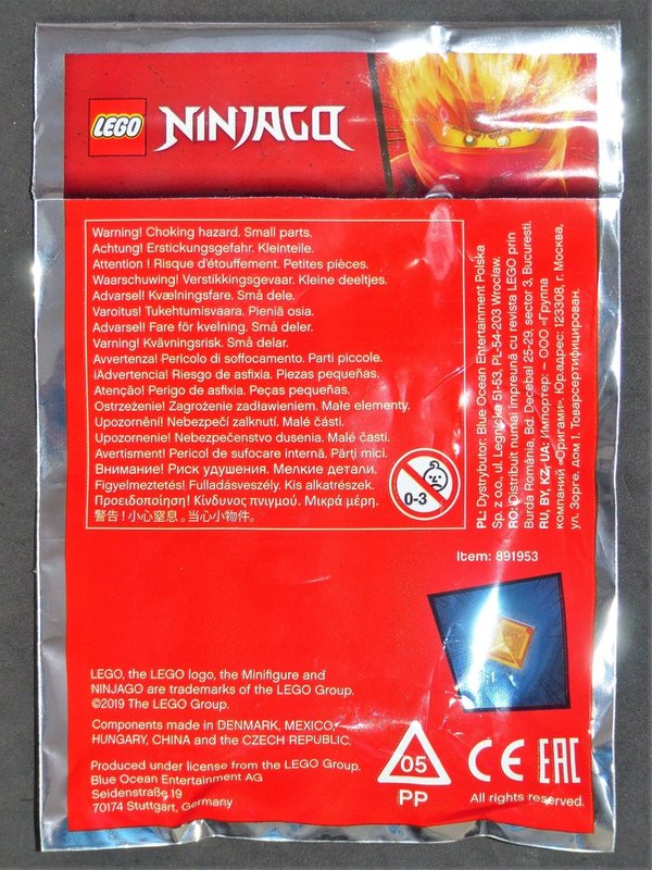 BLUE OCEAN [Lego Ninjago Legacy] Limited Edition Sammelfigur COLE