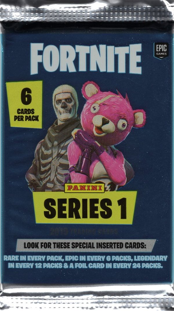 PANINI [FORTNITE Serie 1] Trading Card Set Uncommon Outfit