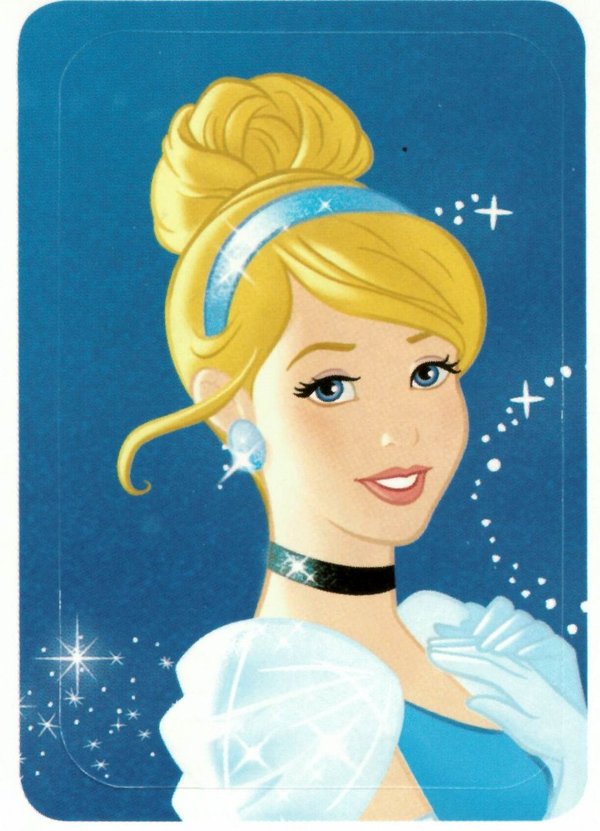 PANINI [Disney Prinzessin Glaube an Dich] Sticker Nr. 001