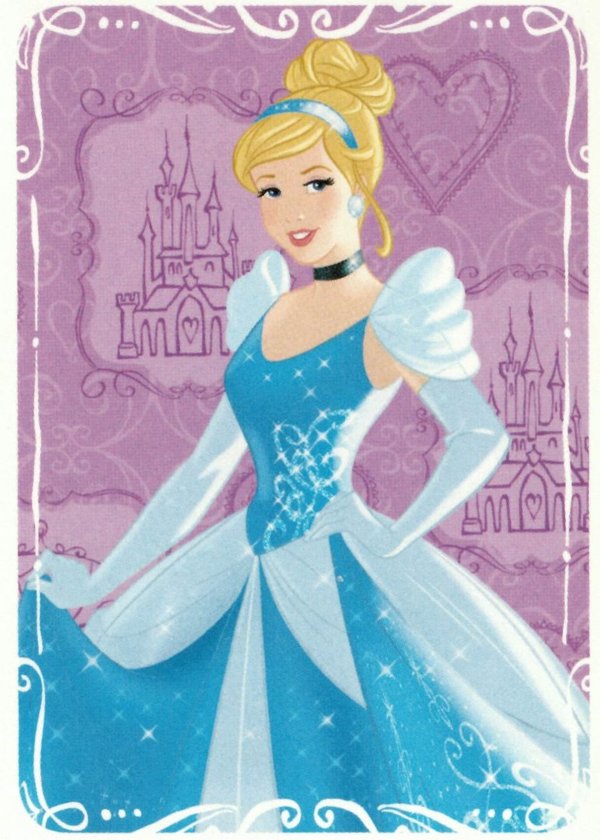 PANINI [Disney Prinzessin Glaube an Dich] Sticker Nr. 007