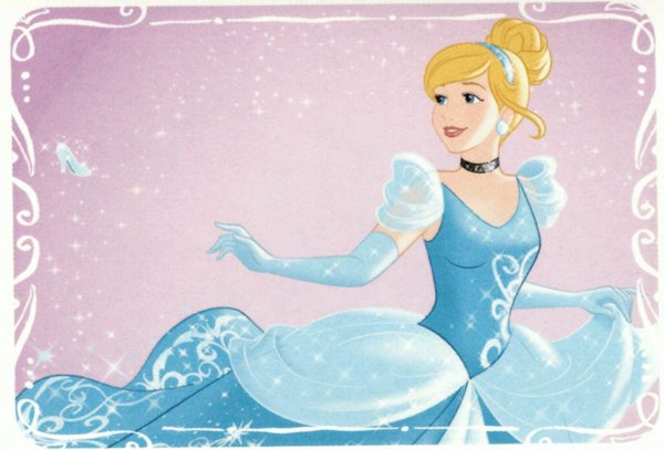 PANINI [Disney Prinzessin Glaube an Dich] Sticker Nr. 015