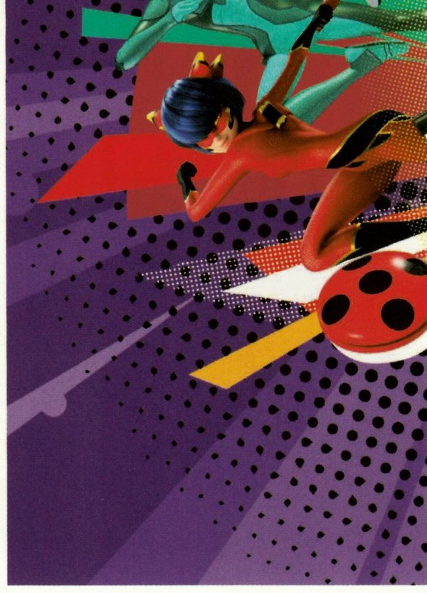 PANINI [Miraculous Ladybug Super Heroez Team] Sticker Nr. 004