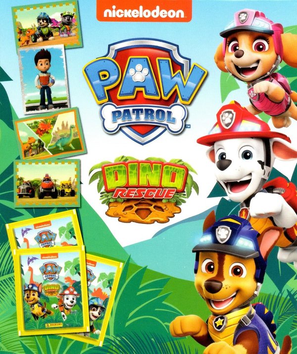 PANINI [Paw Patrol Dino Rescue] Sammelalbum Komplett