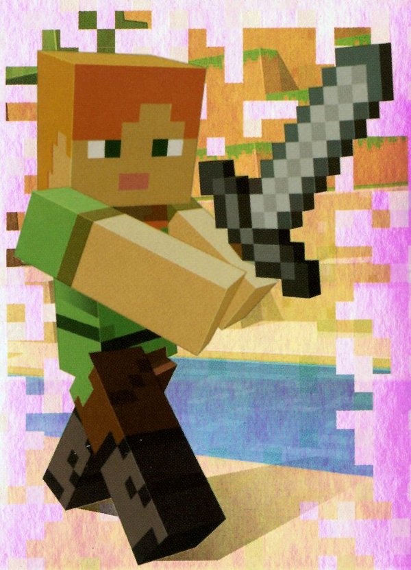 PANINI [Minecraft Treasure] (2021) Sticker Nr. 005