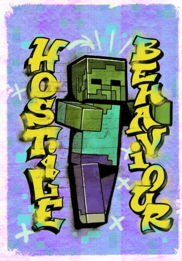 PANINI [Minecraft Treasure] (2021) Sticker Nr. 125